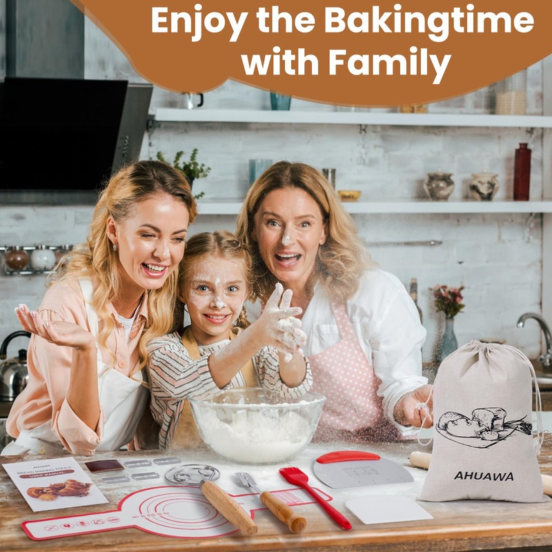 Bread Making Tools with Danish Dough Whisk Set, Sourdough Bread