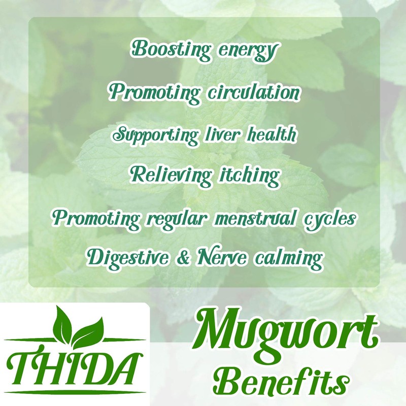 Mugwort Tea 15 Bags | Asian Herb Tea Mugwort Leaves