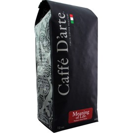 Caffe D'arte Meaning of Life Blend Whole Bean Coffee, 12 Ounce