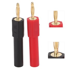 5set Banana Plug Adapter PA Brass Banana Male to Female Plug 2mm Male to 4mm Female Banana Connector Adapter