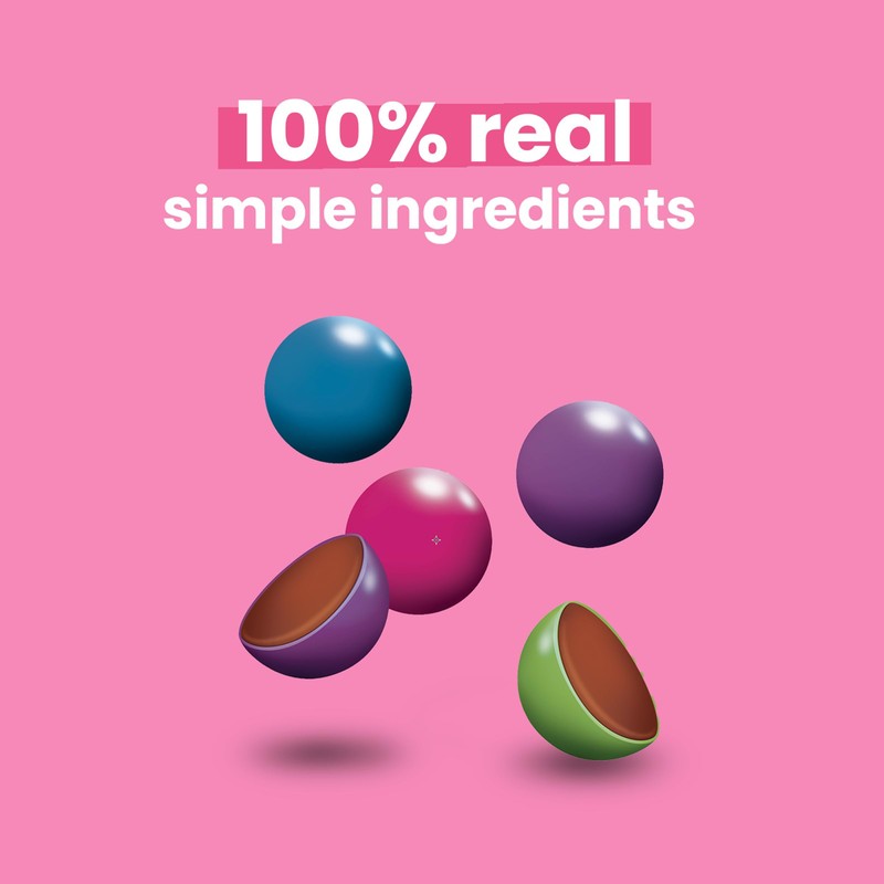 UNREAL Milk Chocolate Gems | Certified Fair Trade, Non-GMO |