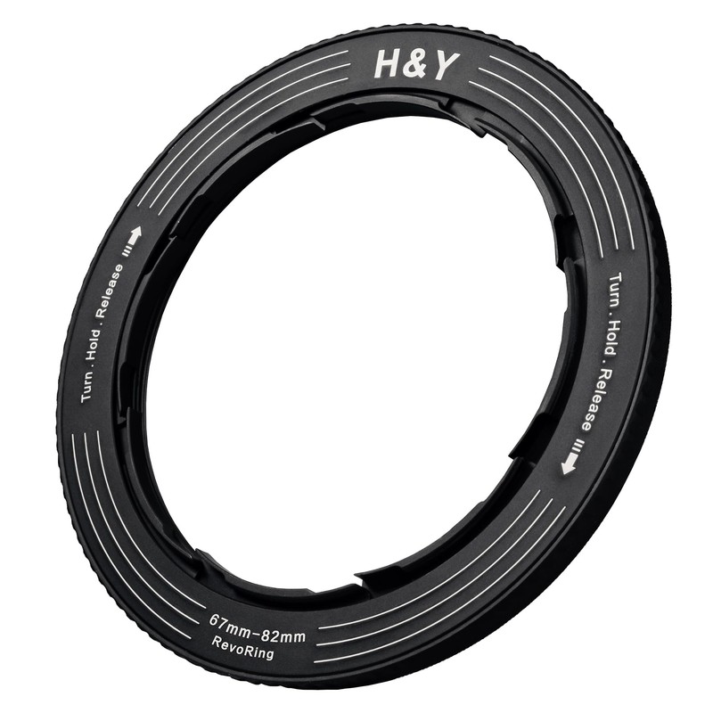 H&Y Step Up Ring REVORING 67-82mm Black Leveling Filter Diameter