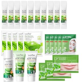 ISBEAUSOLS 26PCS Aloe Vera Skin Care Set