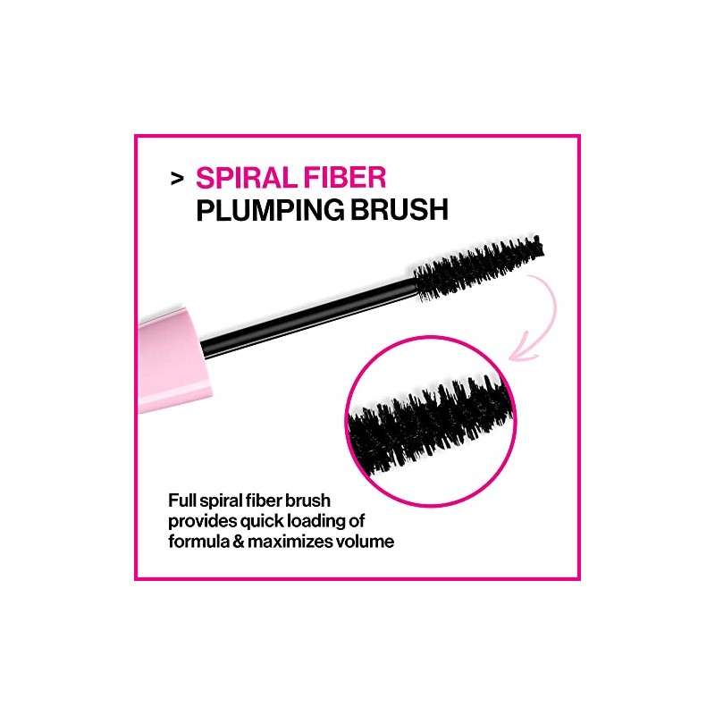 wet n wild Mega Volume Mascara, Very Black, 0.21 Ounce