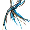 5 XXL LONG 11-13 inch (28-33cm) Real Feather Hair Extensions
