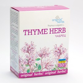 THYME HERB TEA, (Thymus Vulgaris L.) | Original Herbs Herbal Tea – Wild Crafted Herbs Tea, 50g - 100% pure and natural loose leaf tea.