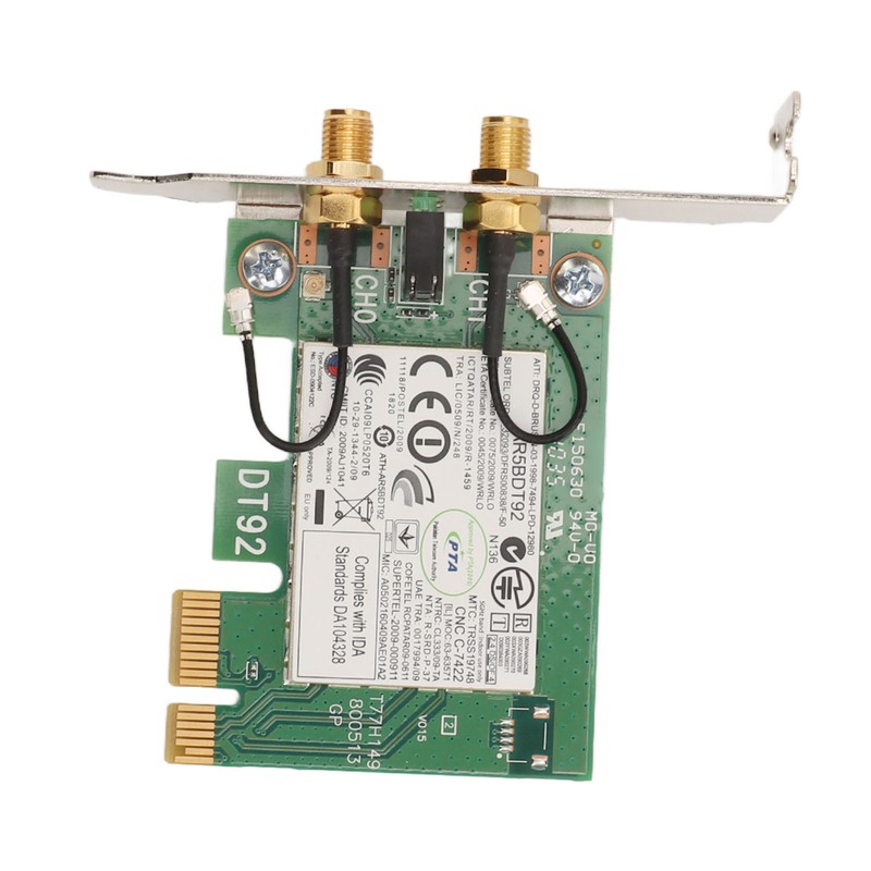 AR5BDT92 AR9280 300Mbps PCIE WiFi Card 2.4GHz 5GHz Dual Band