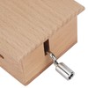 15 Note HandCranked Wooden Music Box with 7Pcs Blank Paper