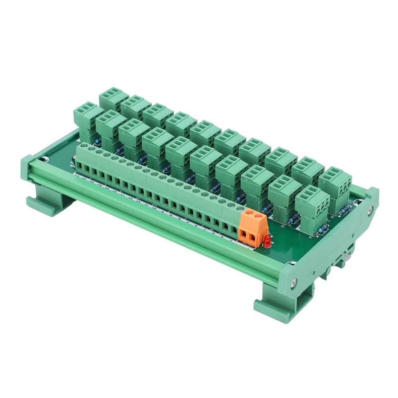 Terminal Block 3Wire 20Channel Capture Card DIN Rail Switch Control