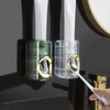 Automatic Toothpaste Dispenser,No-hole Installations Toothpaste Squeezer Wall Mounted for Home