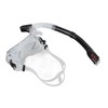 Diving Goggles Silicone Glass Plastic Ultra Clear Comfortable Adjustable Diving