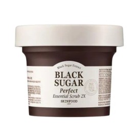 skin food Dead skin removal pack Skinfood Black Sugar Perfect Essential Scrub 210g 1 set / 각질순삭팩 스킨푸드 블랙슈가 퍼펙트 에센셜 스크럽 투엑스 210g 1개 1세트