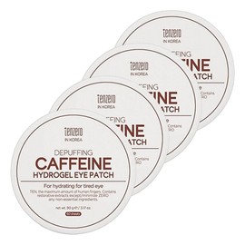 Ten Zero Daily Facial Moisturizing Patch Depuffing Caffeine Hydrogel Eye Patch (60 sheets) 90g 4 pieces / 텐제로 데일리 얼굴 보습 패치 디퍼핑 카페인 하이드로겔 아이패치 (60매) 90g 4개