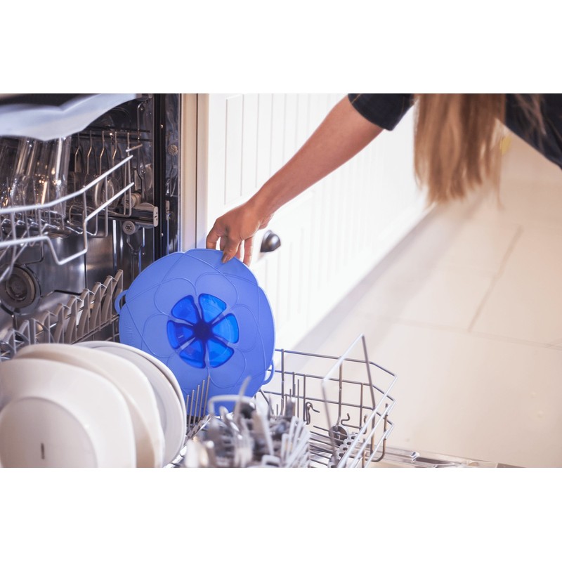 Cooking flower mini boil-over protection, diameter 16.5 cm, anthracite