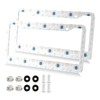 Magic Evil Eye License Plate Frames 2PCS Car License Plate