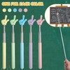 Alpinleux 5 Pcs Retractable Finger Pointer Sticks, Pointer Finger Stick,