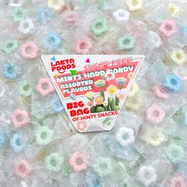 Sugar-Free Mints | 1 Pound Bag - Approx. 220 Count | Assorted Flavors Hard Candy