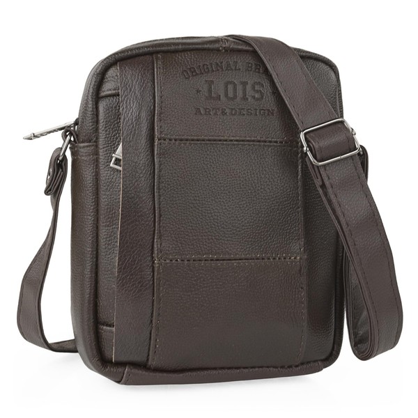 Lois - Men's Leather Shoulder Bag - Shoulder Bag Men's