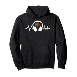 Gamer Heartbeat Clothing - Headphone Pullover Hoodie