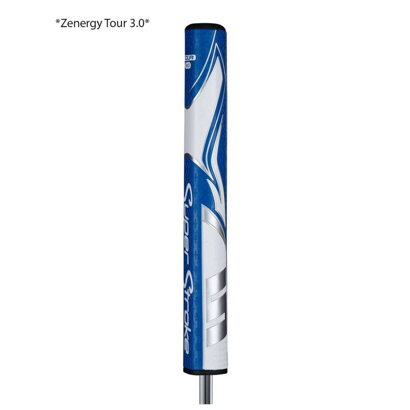 SuperStroke Zenergy Tour Putter Grip Blue/White 1.0