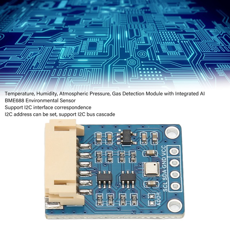 BME688 Environmental Sensor with AI Function I2C SPI Supports Temperature