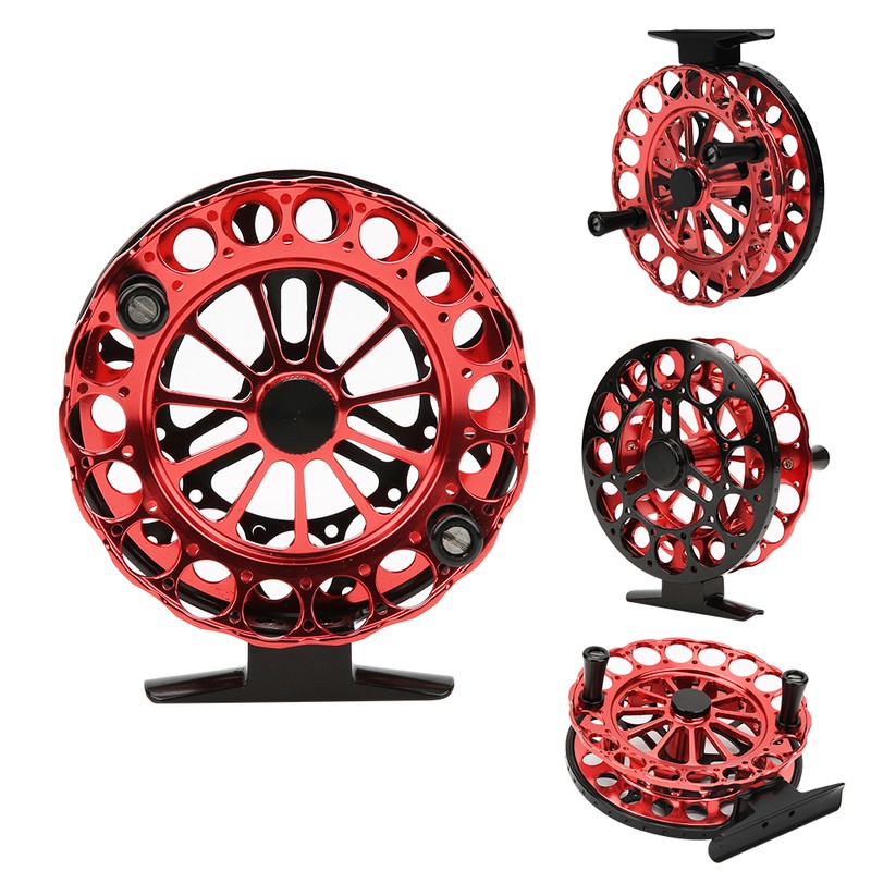 Stainless Steel 2 Bearing Aluminium Alloy No Brakes Fly Fish