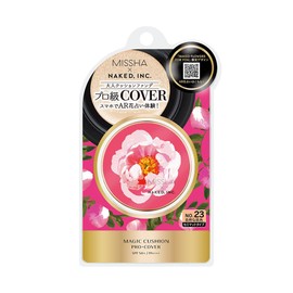 Misha M Cushion Foundation (Pro Cover) NAKED Design Pact No.23 Natural Skin Color (0.5 oz (15 g)