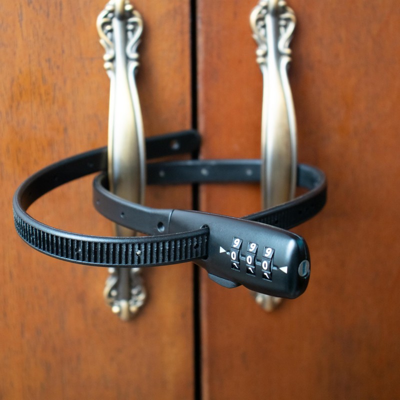 WARLION Zip Tie Lock - 3-Digit Adjustable Cable Lock, for