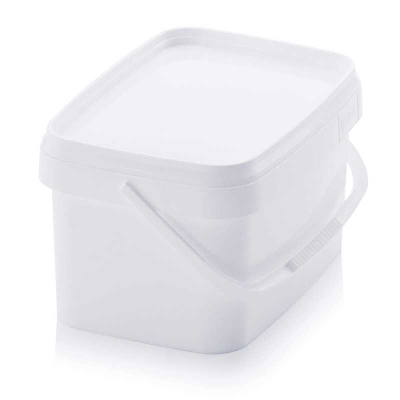 Bucket 5.6 L Rectangular x 5 L Food Safe Stackable