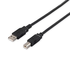 バッファロー iBUFFALO USB2.0ケーブル1.0m ブラック BSUAB210BK