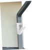 CAXUSD Rainwater Collection Diverter for Downspouts Durable Water Reuse System