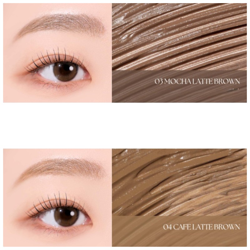 CHIPE Tender Shade Eyebrow Mascara 2.9ml, Shade:02 Cinnamon Latte Brown