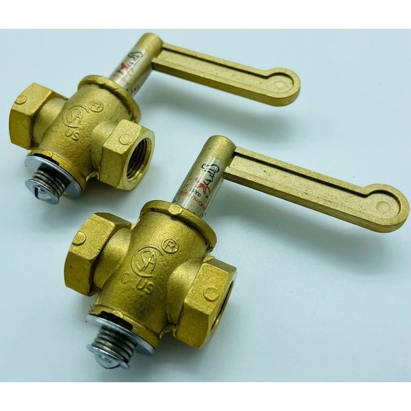 iPro Kitchenware Chinese Wok Range Burner Gas Valve Replacement *(Brass