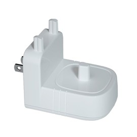 Wall Charger for Oral B Electric Toothbrush, IPX7 Waterproof Mountable Charging Base, Safe Charger Replacement for Oral B Braun P1000/P2000/P3000, White