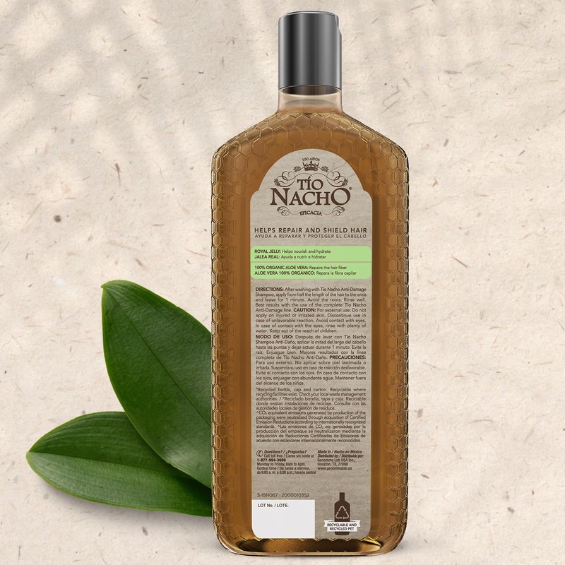 Tio Nacho Anti-Damage Conditioner with Aloe Vera & Royal Jelly,