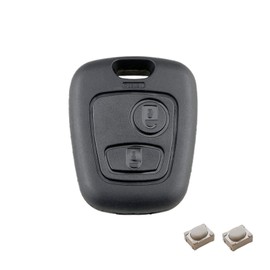 HooRLZ Peugeot 106 206 107 207 306 307 406 407 Citroen C1 C2 C3 C4 C5 Xsara Picasso Saxo Berlingo Key 2 Buttons C1 Replacement Key C3 Car Key