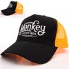 Stuff-Box Snapback Cap Monkey Pop STB-0009 Trucker Cap with White