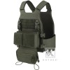 KRYDEX Low Vis Slick Armor Plate Carrier & Tactical Placard
