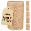 Natural Jute Twine String - Eco-Friendly Crafting & Gardening Rope