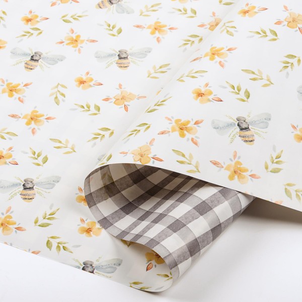 Gift Wrap - Bees