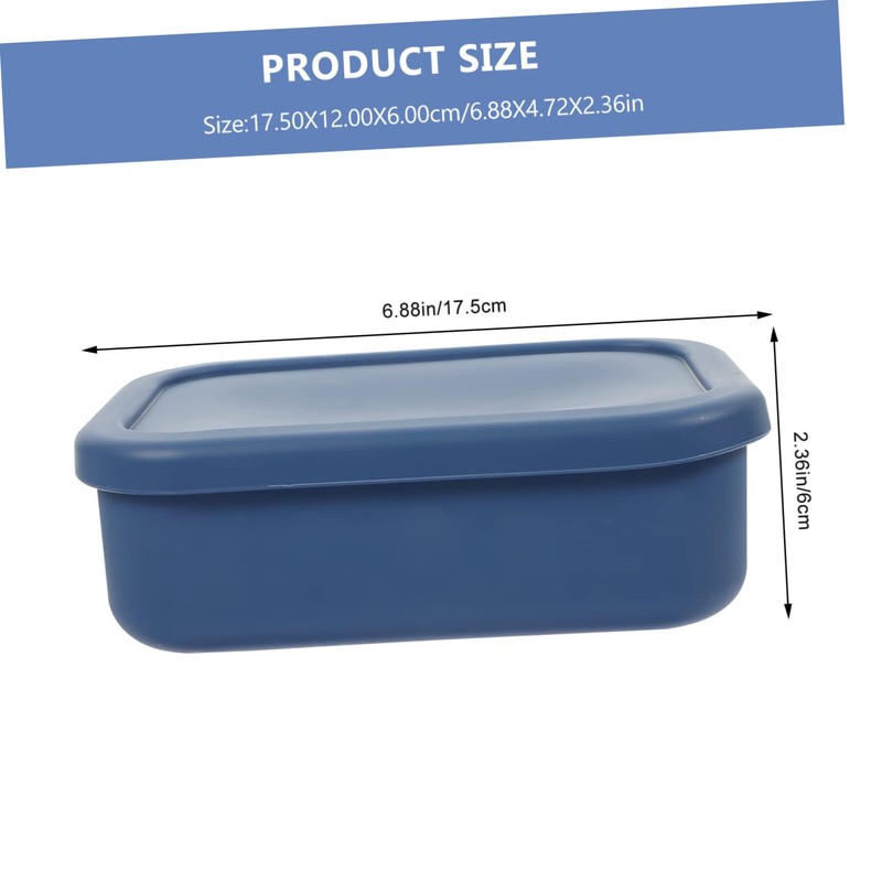 SHOWERORO Sealed Box for Refrigerator Rectangular Food Container Kitchen Storage