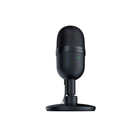 Razer Seiren Mini Ultra-Compact USB Streaming Microphone: Shock Resistant - Black (Renewed)