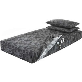 Technical Precision Replacement for Freightliner FLD120 Year 1992 42 X 80 X 7.5 INCH Gray Camouflage Bed Sheet Set