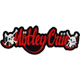 MÖTLEY CRÜE Patch # 25 Dr. Feelgood Logo 10 x 4 cm Patch Badge