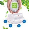 4 Gallon 220 Counts Strong Trash Bags Garbage Bags, Bathroom