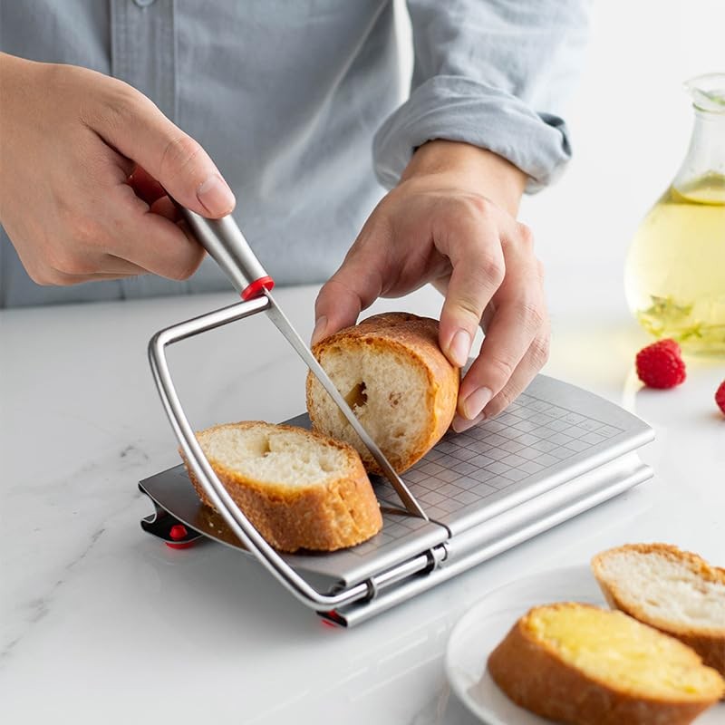 Cheese Slicer, Multipurpose Cheese Cutter Stainless Steel Cheese Slicers for