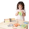 Melissa & Doug Alphabet Wooden Lacing Cards With Double-Sided Panels