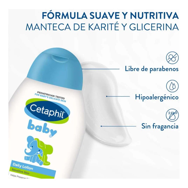 Loción Hidratante Baby 300 mL Cetaphil