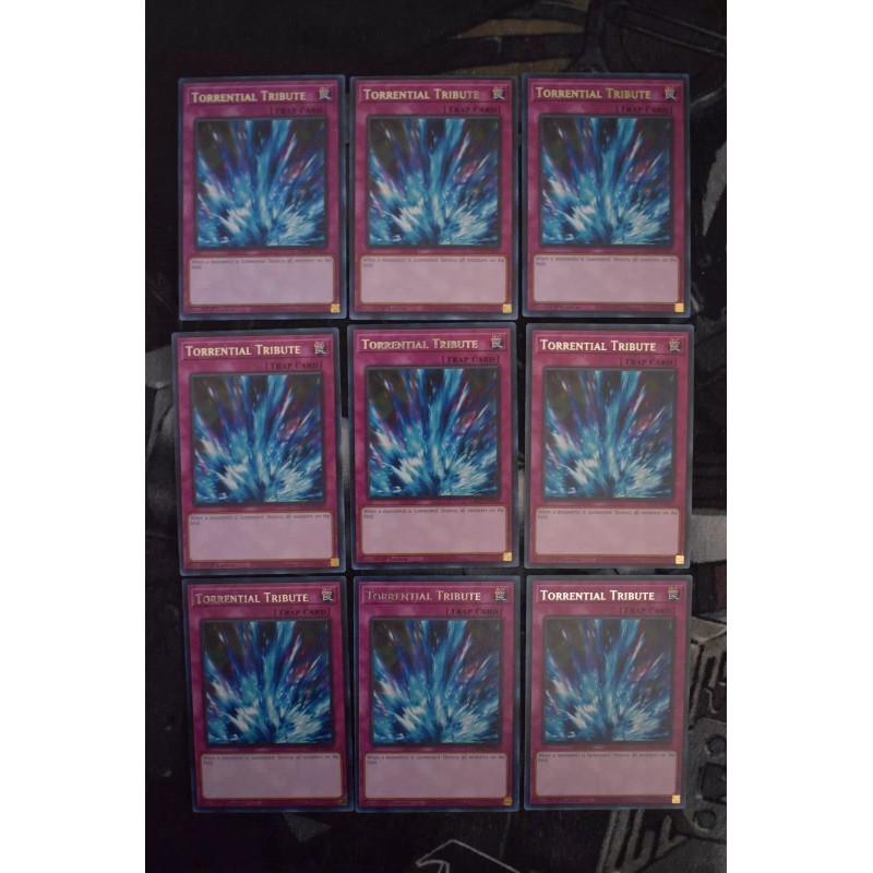x9 Torrential Tribute GRCR-EN057 | Rare | 1st Edition |