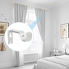 Heavy Duty Adjustable Curtain Rod Brackets,3 Pcs Premium Rod Brackets